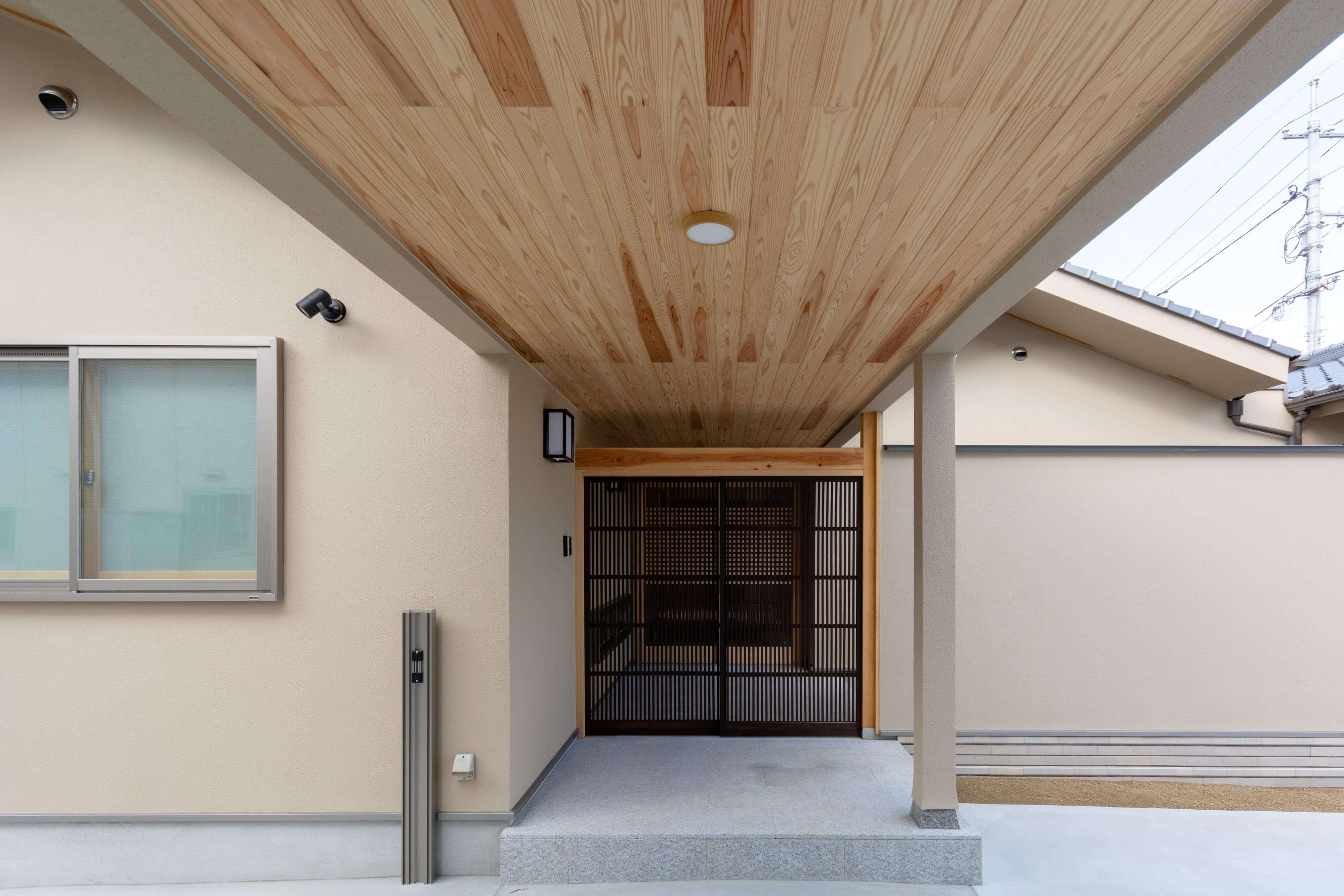 【福山市川口町】古建具を使った門扉・飾り戸の造作