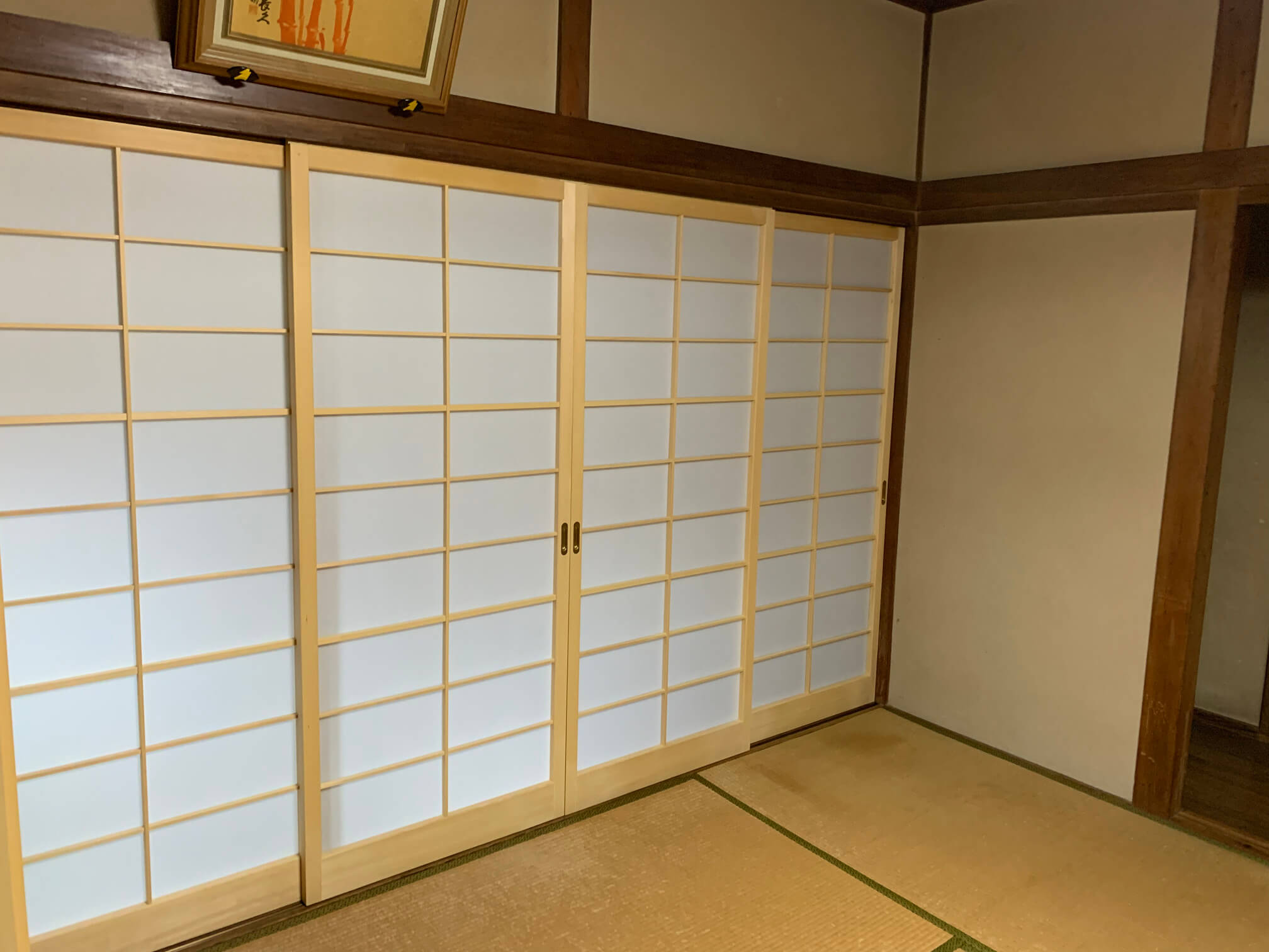 【府中市】O様邸 和室の畳・建具の交換工事